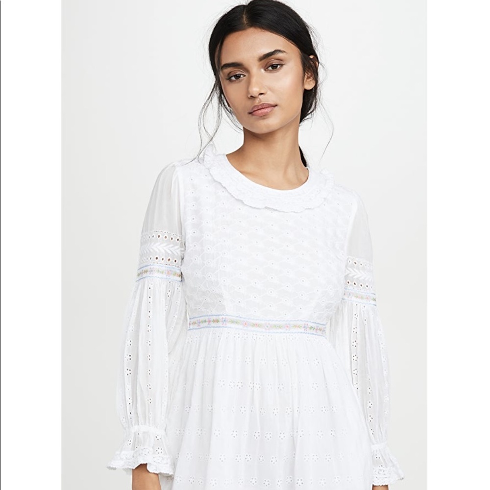 NWT LoveShackFancy Jullian dress - Picture 2 of 9